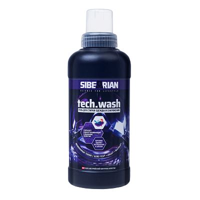 Превью  Гель для стирки мембранных тканей SIBEARIAN Tech Wash 500 мл